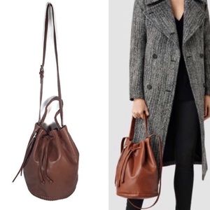 All Saints bucket bag